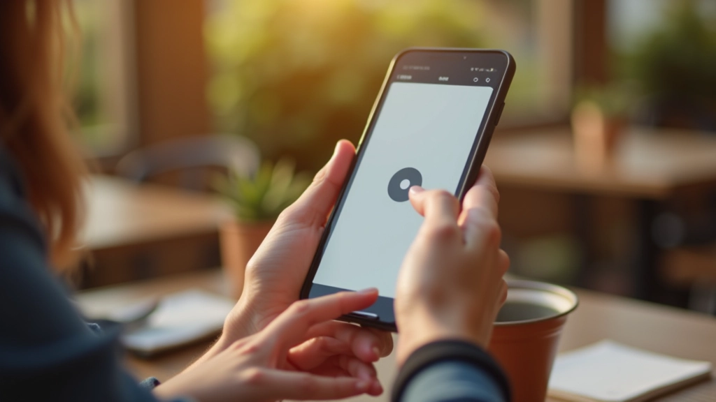 Téléphone mobile affichant des messages clients et notifications de ventes, écran lumineux