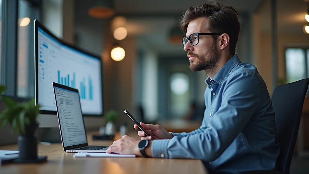 Ordinateur portable affichant des graphiques d'analyse d'audience, données de clients ciblés